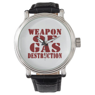 Reloj De Pulsera Arma de la destrucción del gas