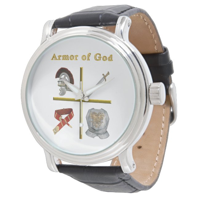 Reloj De Pulsera Armadura de Dios (Angular)