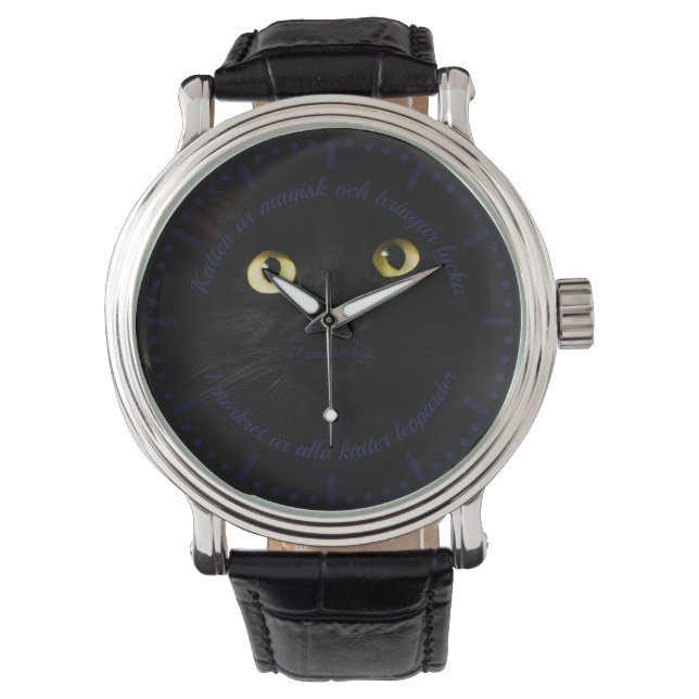 Reloj De Pulsera Armbandsur — Katt (Anverso)