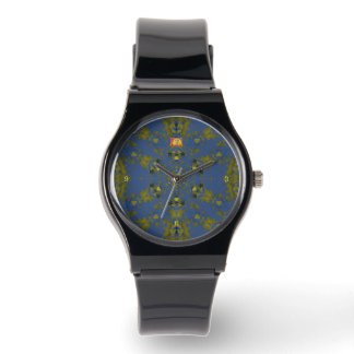 Reloj De Pulsera Armbandsur Snake Pond Blue 
