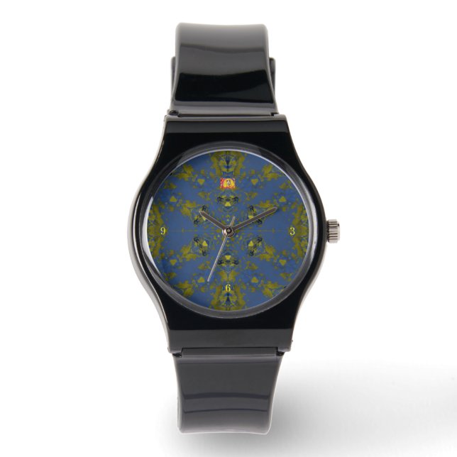 Reloj De Pulsera Armbandsur Snake Pond Blue  (Anverso)