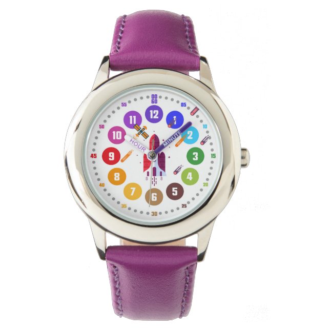 Reloj De Pulsera Armbanduhr als Lernuhr für Kinder - Geschenk (Anverso)