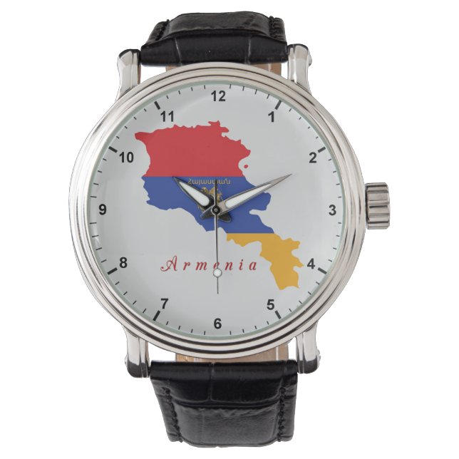 Reloj De Pulsera Armenia (Anverso)