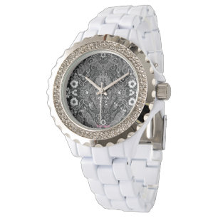 Reloj De Pulsera Armonía floral de encaje