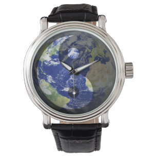 Reloj De Pulsera Armonía Yin-Yang en Nuestro Planeta