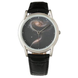 Reloj De Pulsera Arp 273 Interactuando Galaxias En Andromeda.