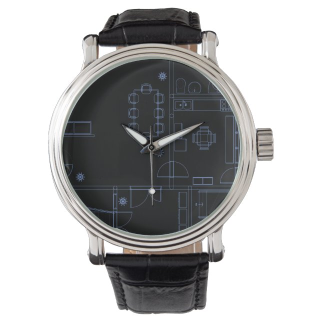 Reloj De Pulsera Arquitecto profesional (Anverso)