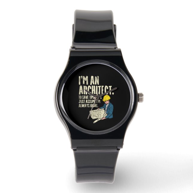 Reloj De Pulsera Arquitecto - Soy arquitecto (Anverso)