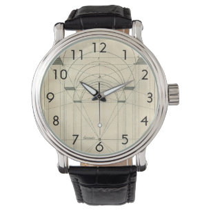 Reloj De Pulsera Arquitectura antigua, perspectiva de arco renacent