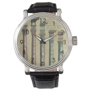 Reloj De Pulsera Arquitectura Vintage, los 5 órdenes arquitectónico