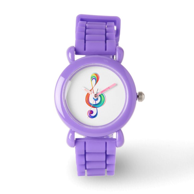 Reloj De Pulsera Arroyo arcoiris estratificado (Anverso)