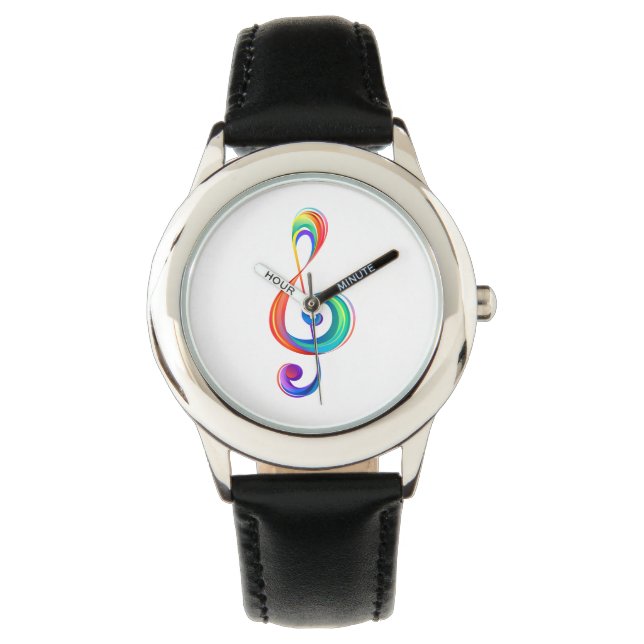 Reloj De Pulsera Arroyo arcoiris estratificado (Anverso)