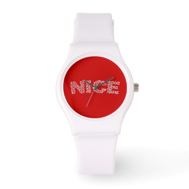 Reloj De Pulsera Arroz bonito (Anverso)