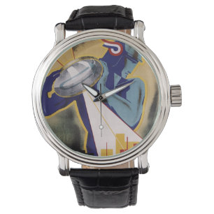 Reloj De Pulsera Art déco 1934 Jaarbeurs Utrecht