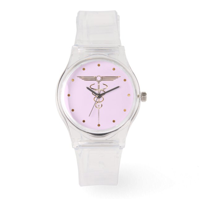 Reloj De Pulsera Art Deco Caduceus (Anverso)