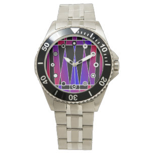 Reloj De Pulsera Art Deco "Fractured" (B Face) de Kenneth Yoncich