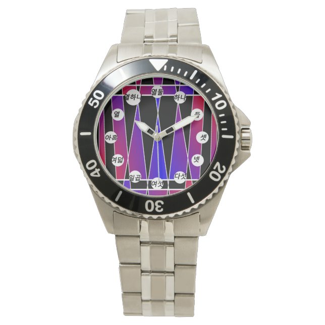 Reloj De Pulsera Art Deco "Fractured" (K Face) de Kenneth Yoncich (Anverso)