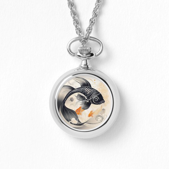 Reloj De Pulsera Art Deco Koi eWatch (Anverso)