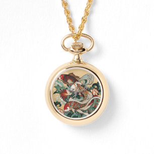 Reloj De Pulsera Art Deco Koi eWatch