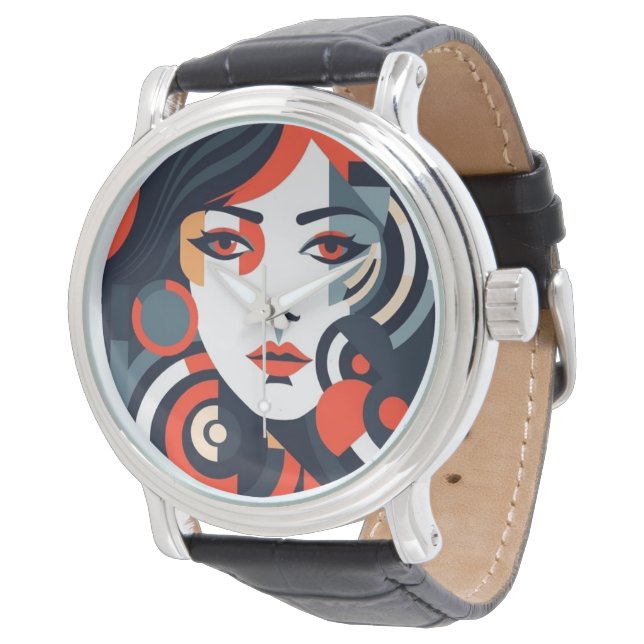 Reloj De Pulsera Art deco - mujeres (Angular)