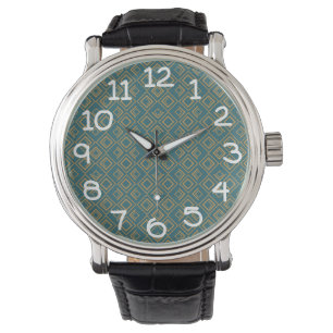 Reloj De Pulsera Art Deco turquesa