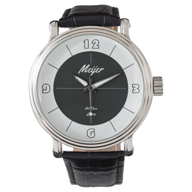 Reloj De Pulsera Art Deco watch (Anverso)