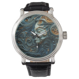 Reloj De Pulsera Arte 3D de Moonlit Woman