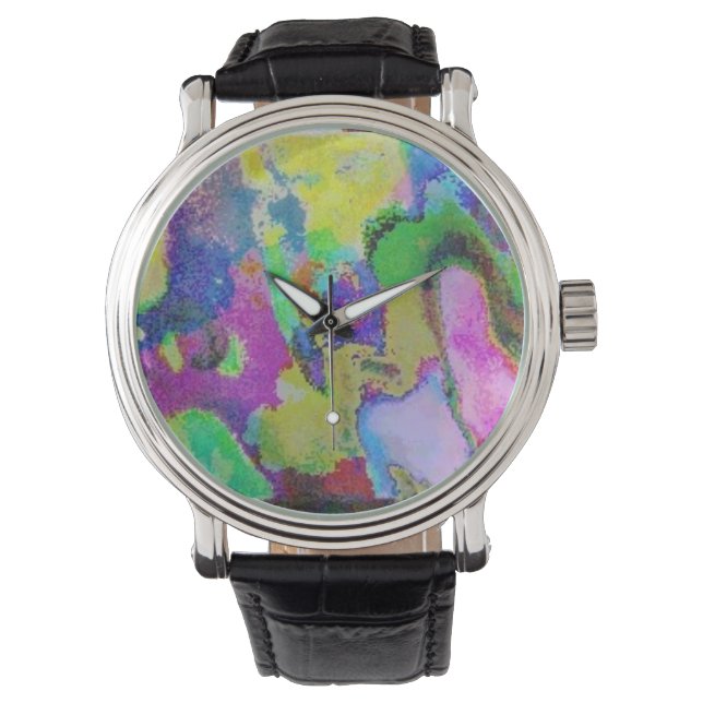 Reloj De Pulsera Arte abstracto (Anverso)