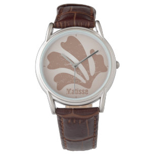 Reloj De Pulsera Arte abstracto Algas pardas, Kelp