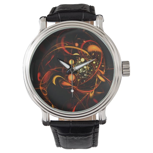 Reloj De Pulsera Arte abstracto de latido (Anverso)