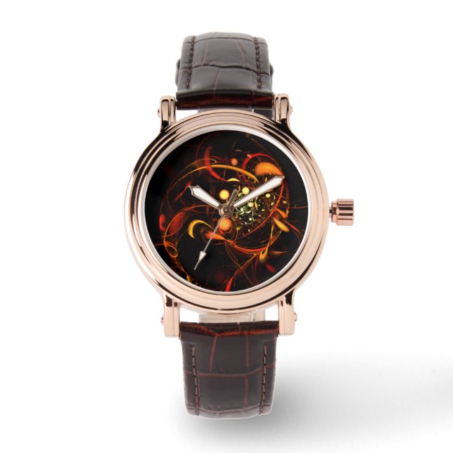 Reloj De Pulsera Arte abstracto de latido (Anverso)