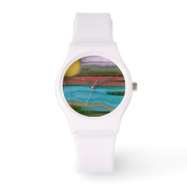 Reloj De Pulsera Arte abstracto de Sierra Sunrise