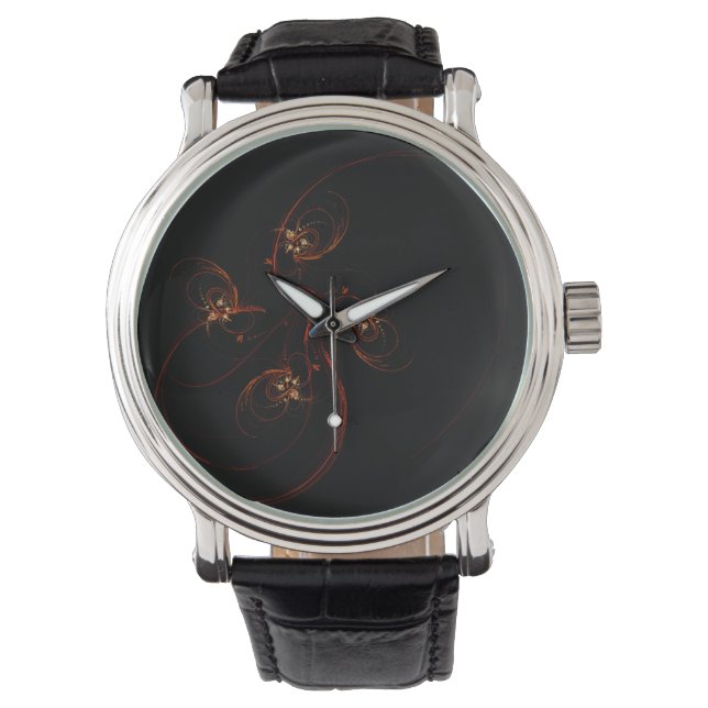 Reloj De Pulsera Arte abstracto fuera de la oscuridad (Anverso)