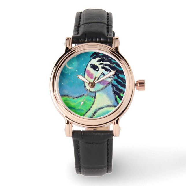Reloj De Pulsera Arte abstracto original (Anverso)