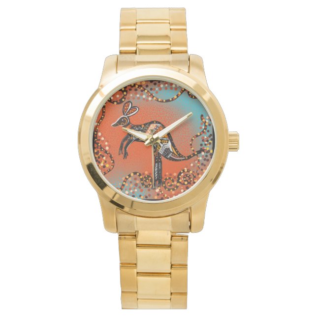 RELOJ DE PULSERA ARTE AUSTRALIA (Anverso)