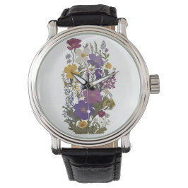 Reloj De Pulsera Arte botánico