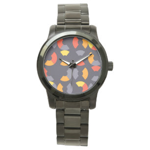 Reloj De Pulsera Arte circular colorido, fresco, moderno, moderno