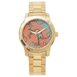 RELOJ DE PULSERA ARTE DE CANGURO AUSTRALIANO      