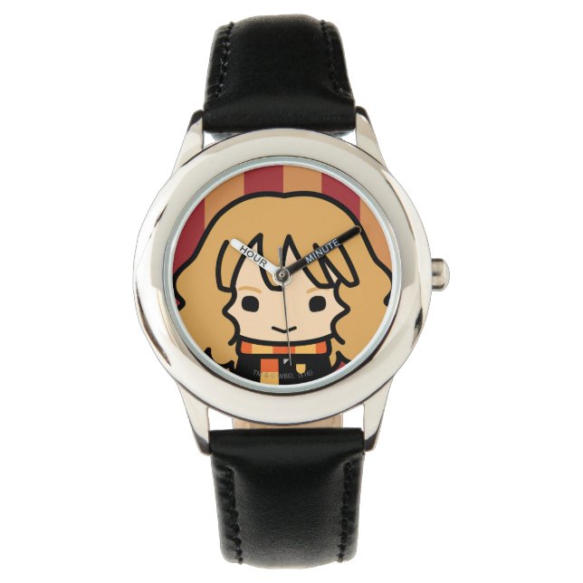 Reloj De Pulsera Arte de caricatura de Hermione Granger (Anverso)