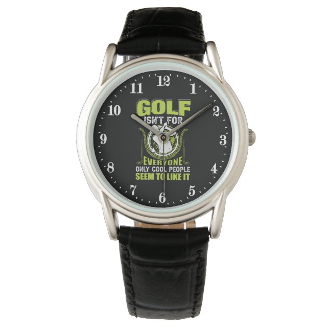 Reloj De Pulsera arte de deportes de golf diverso (Anverso)
