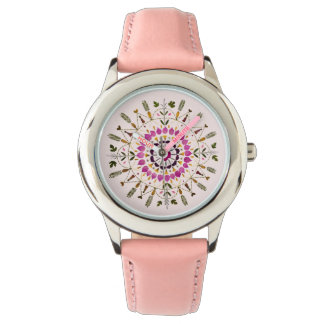 Reloj De Pulsera Arte de Flor Prensada por S. Frigui de la Original