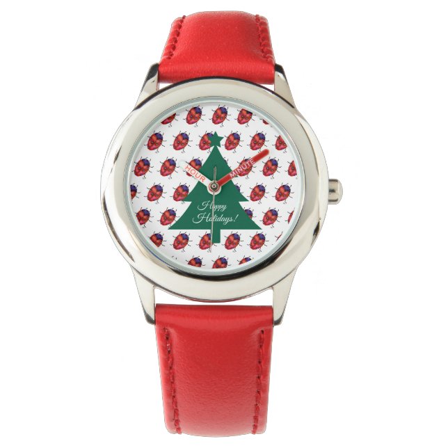 RELOJ DE PULSERA ARTE DE LADYBUG (Anverso)