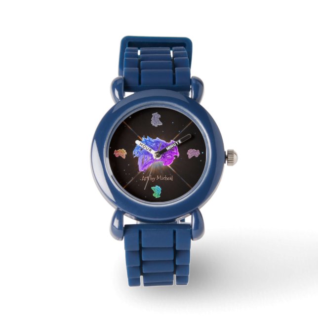 Reloj De Pulsera Arte de Micheal Watch (Anverso)