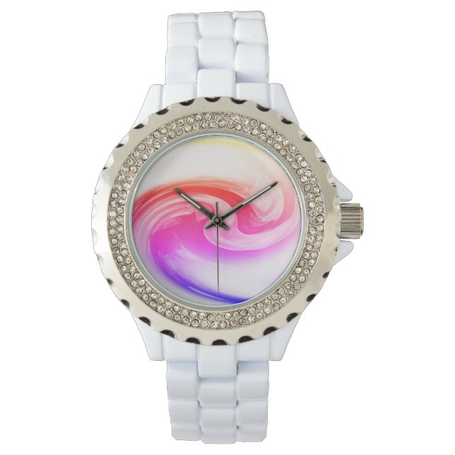 Reloj De Pulsera arte de moda (Anverso)