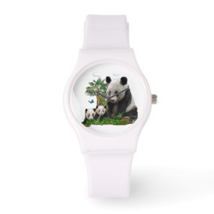 Reloj De Pulsera Arte de oso panda