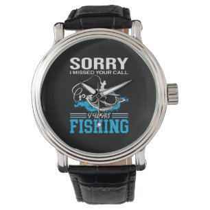 Reloj De Pulsera Arte De Pesca Siento Haber Estado Pescando
