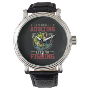 Reloj De Pulsera Arte de pescadores Vamos a pescar
