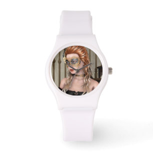 Reloj De Pulsera Arte de retrato de máscara veneciana elegante