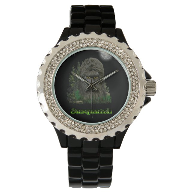 Reloj De Pulsera Arte de Sasquatch (Anverso)