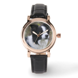 Reloj De Pulsera Arte del border collie